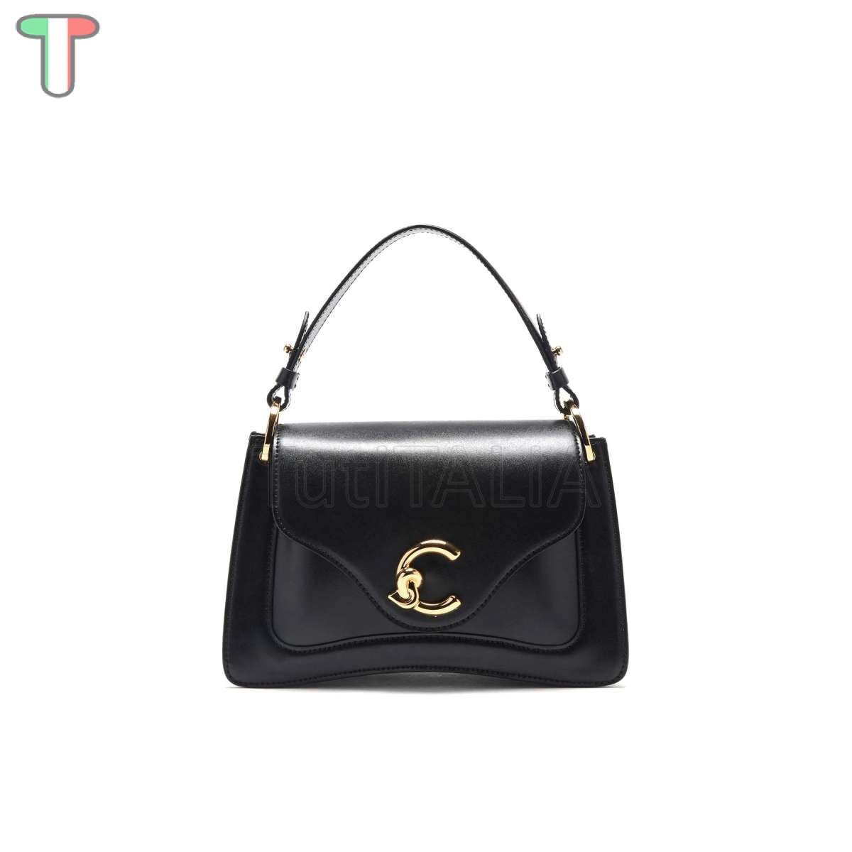 Coccinelle C-Me Calf Cocker Small Noir E1SSK180201001 mini bag