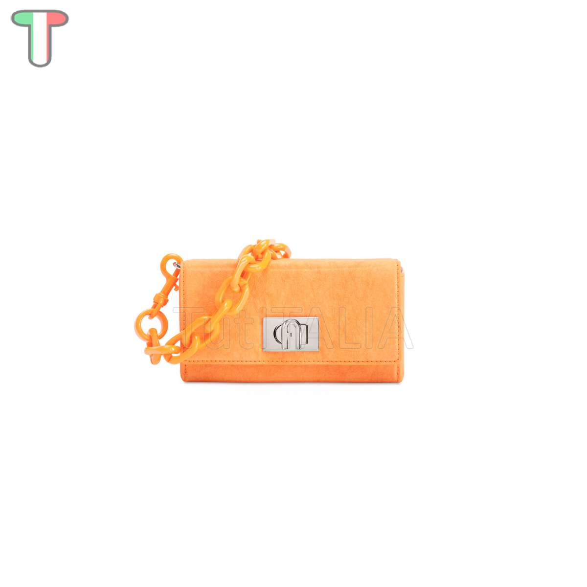 ★みかんページ★希少　FURLA バック Furla METROPOLIS MINI - Cross body bag - marmalade/orange - Zalando