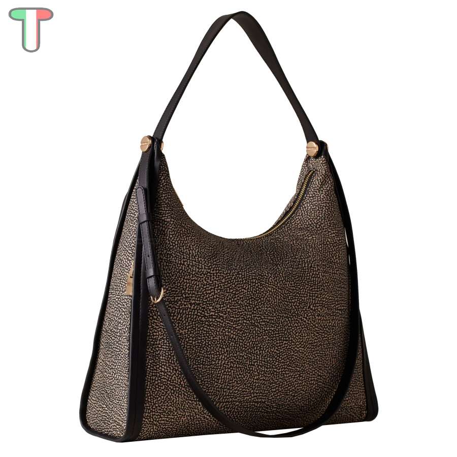 Hobo bag medium borbonese outlet