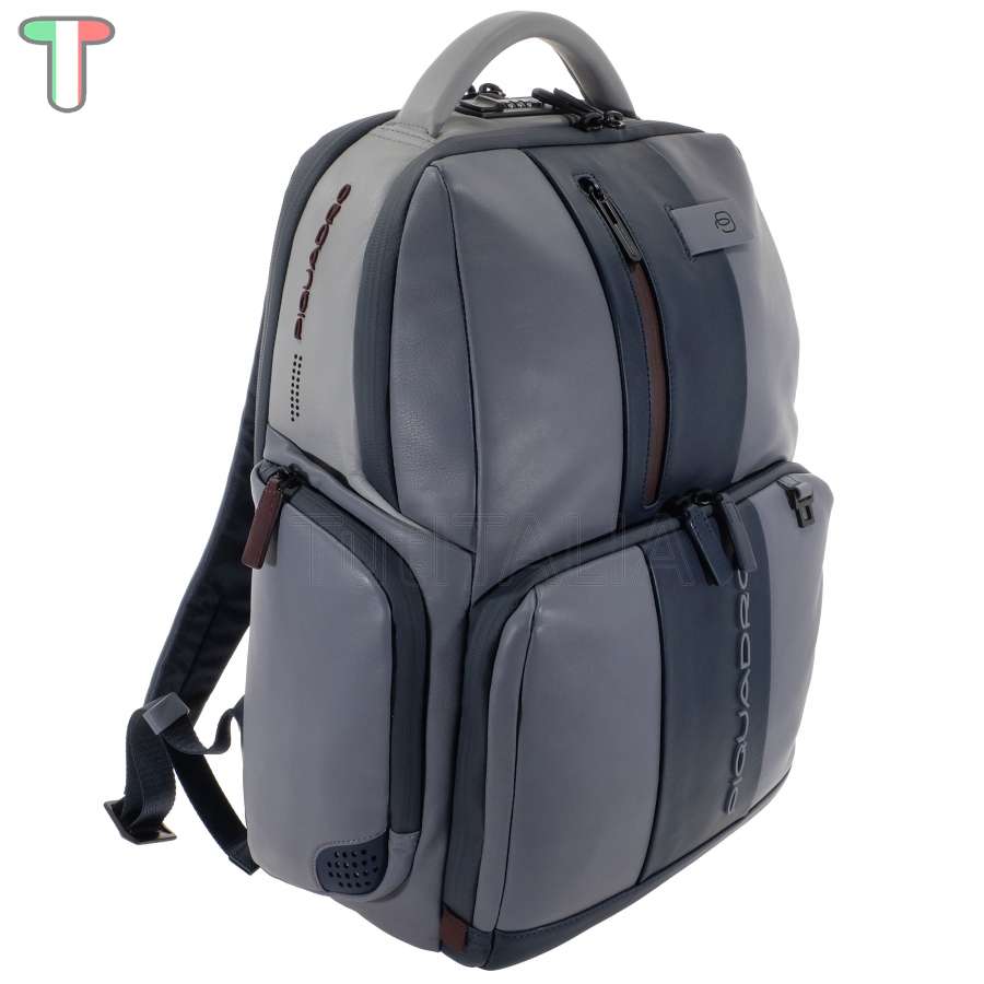 Piquadro CA4550UB00BM / GRBO BagMotic backpack | TutITALIA