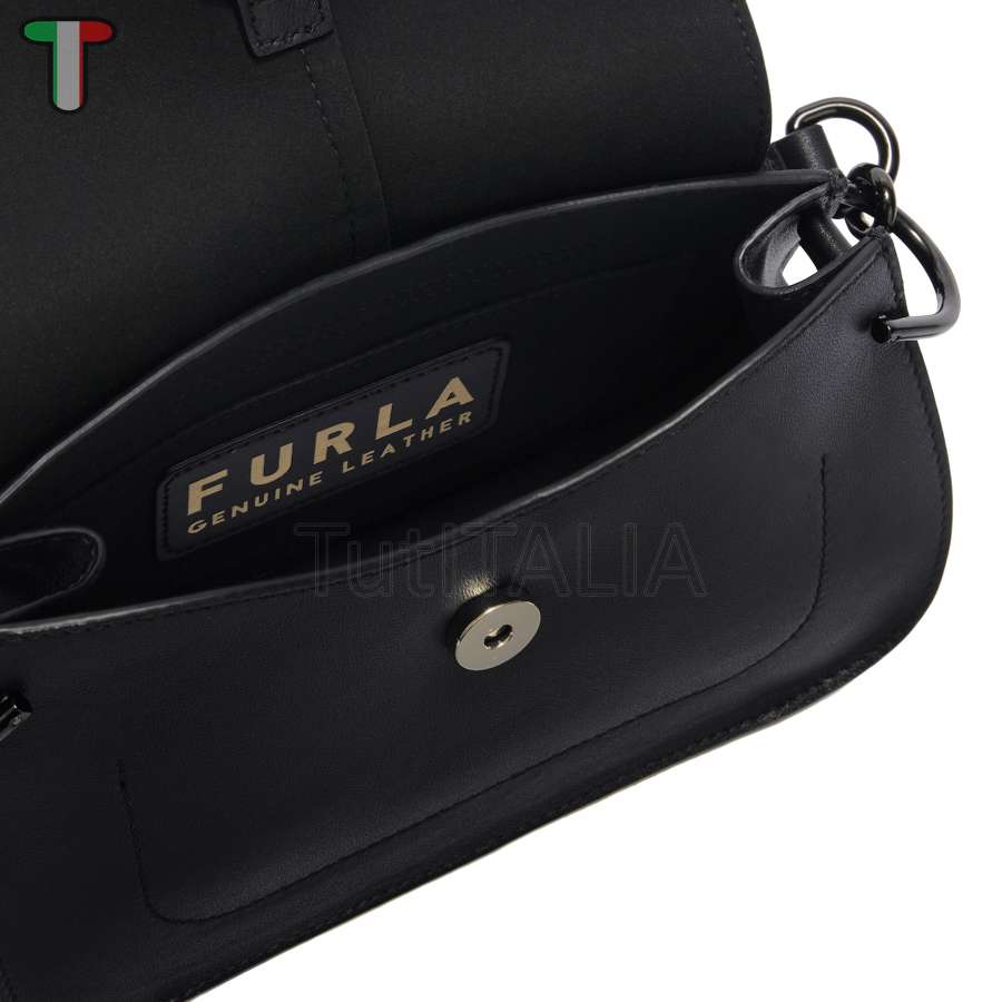 Furla Flow Mini Nero WB01032 BX2045 1020 O6000 handbag Furla Flow Mini Nero WB01032 BX2045 1020 O6000 handbag