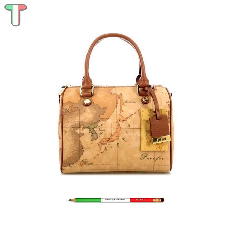 Alviero Martini 1 Classe Bauletto Piccolo Geo Classic CD0796000 0010 bowler  bag | TutITALIA