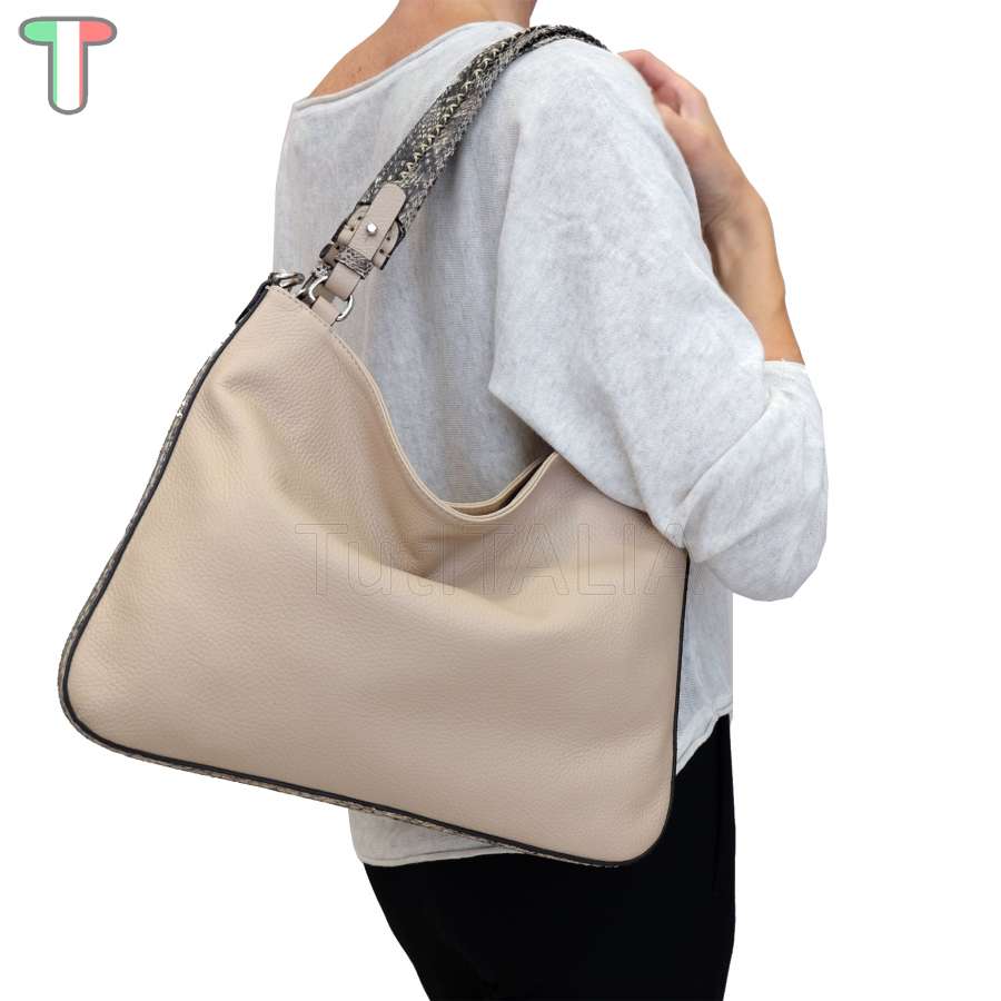 Sem Vaccaro Alce Pitone Beige 2501