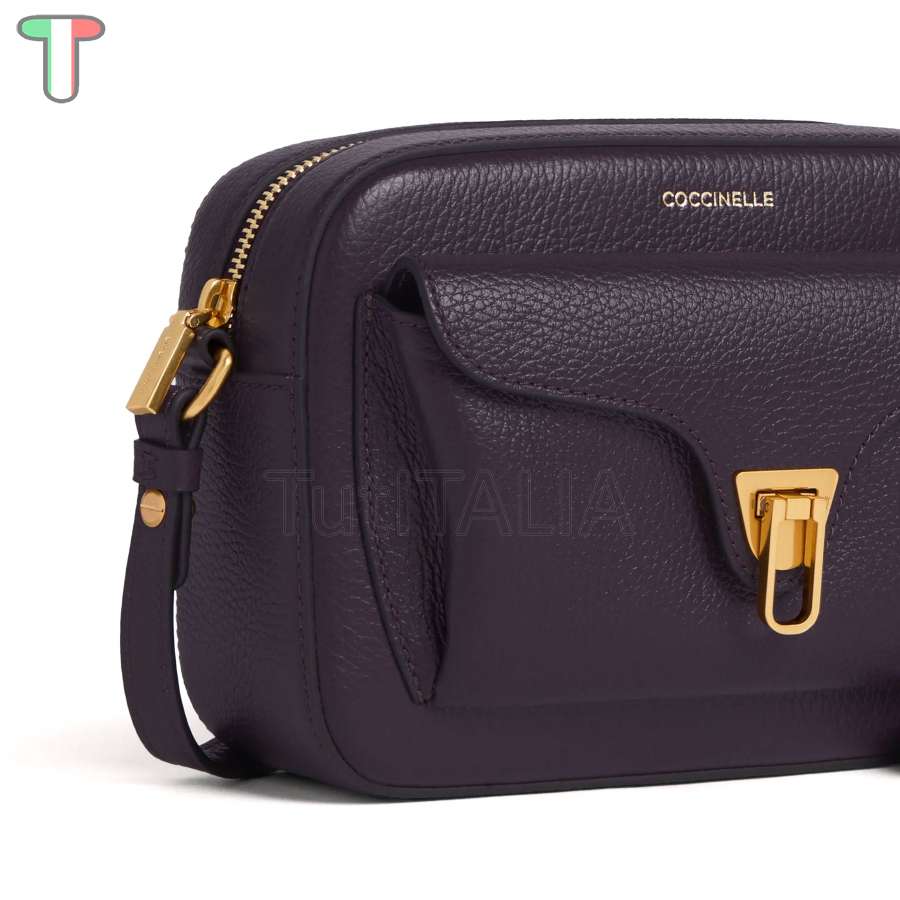 Coccinelle Beat Small Prune E1MF6150201_V87