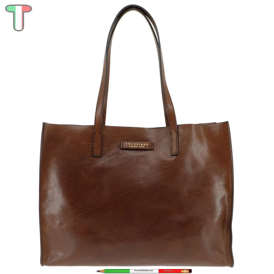 The Bridge Shopper Mirra Marrone TB 14 04470201 14
