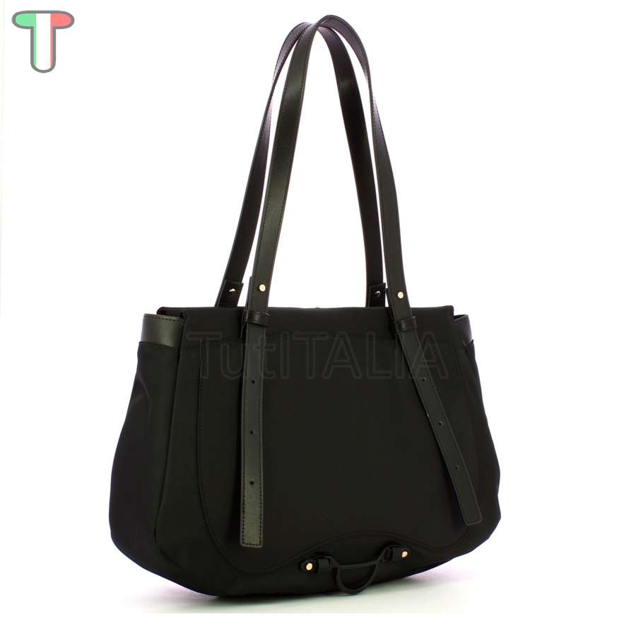 Borbonese Shopper Medium Nero 923401BA9100