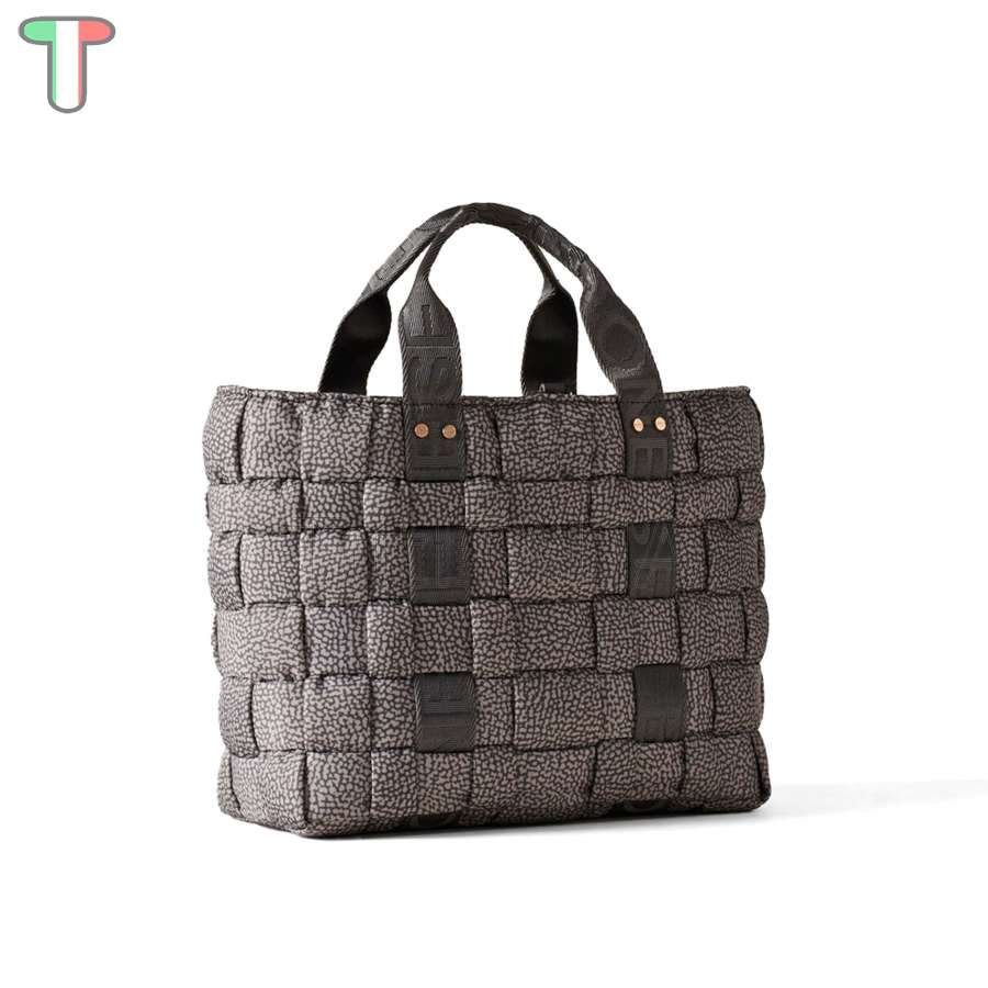 Borbonese Borsa a mano Strapcycle Clay Grey 924524X95Z54