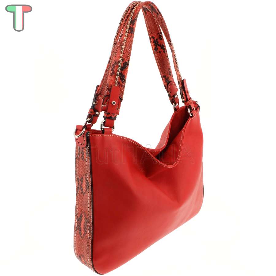 Sem Vaccaro Vacchetta Pitone Rosso 2501