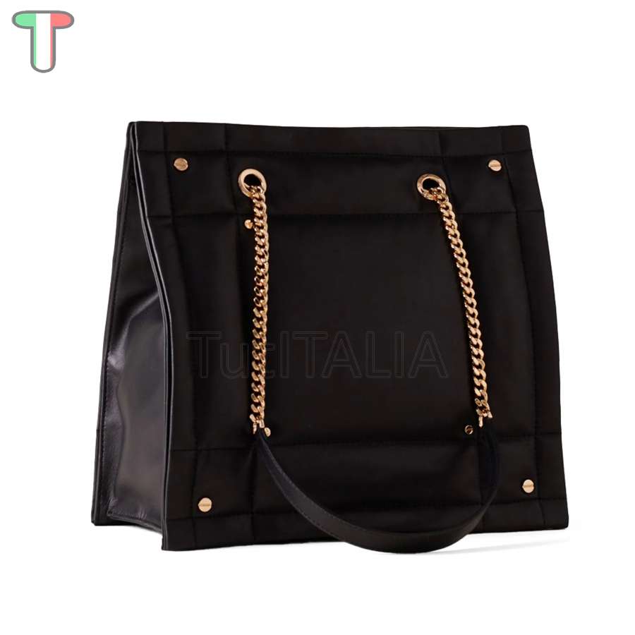 Borbonese Borsa a spalla Reverse Medium Nero 924674F29100