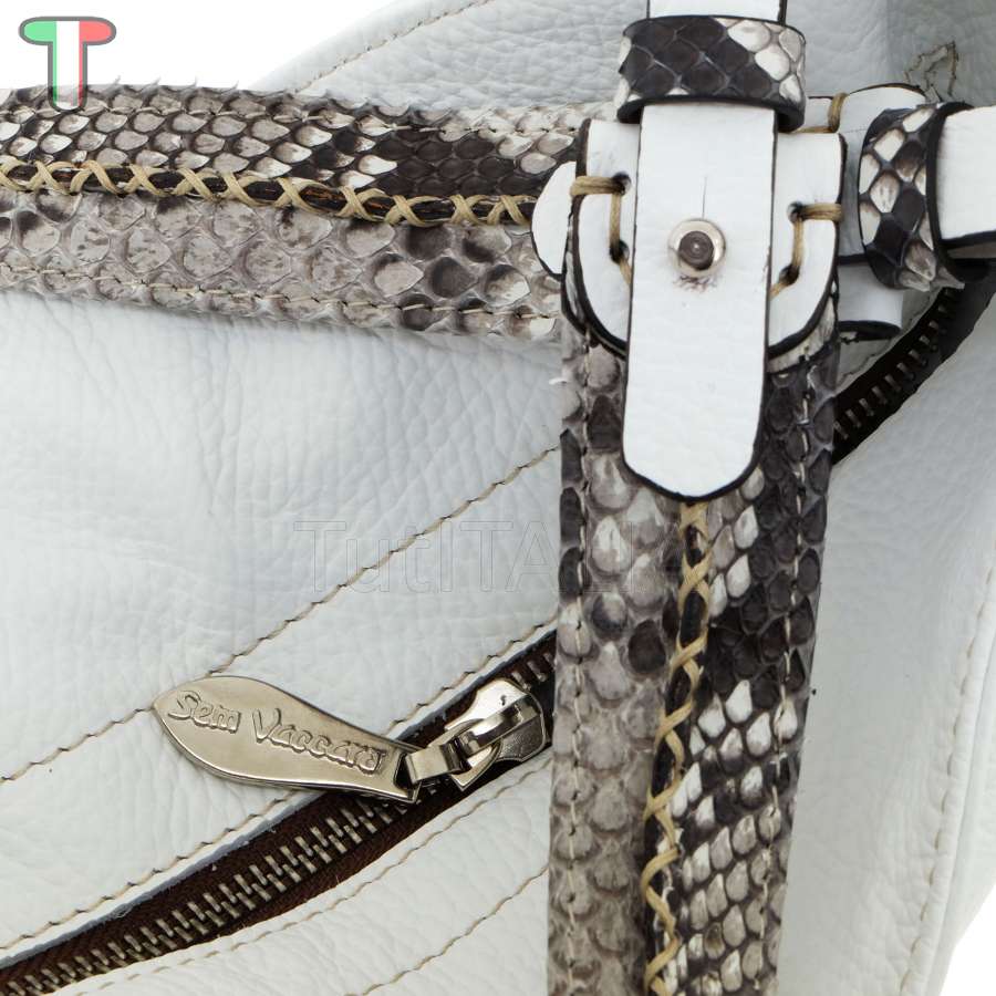 Sem Vaccaro Alce Pitone Bianco 2501