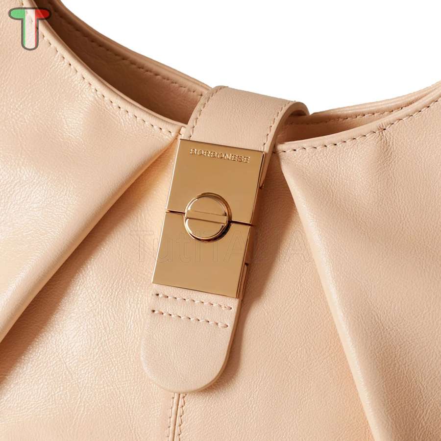 Borbonese Cortina Medium Light Cuir 923938455Y92