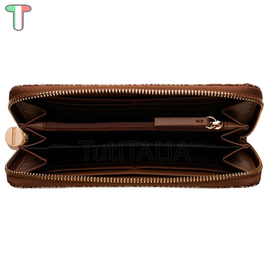 Borbonese Portafoglio Classica Large Beige/Marrone 930155I15994