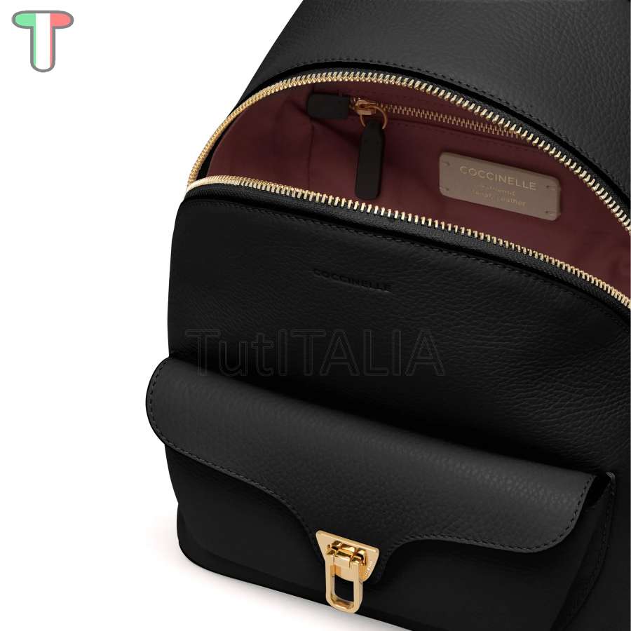 Coccinelle Beat Generation Small Noir E1TFK140101001