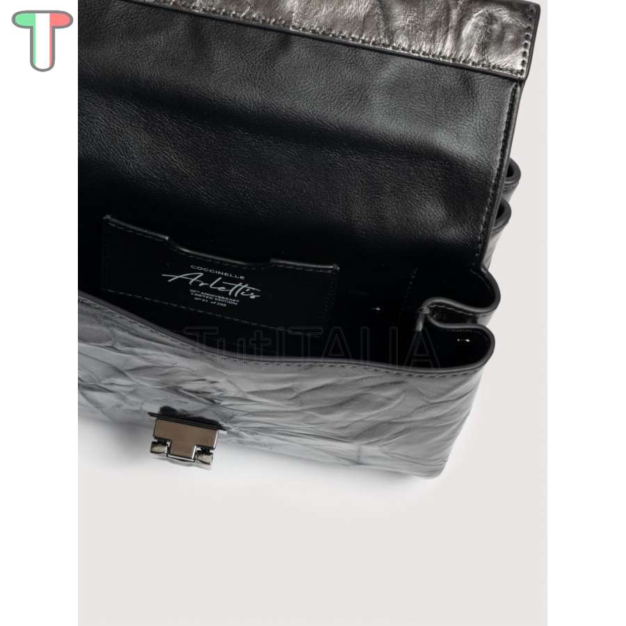 Coccinelle Arlettis Droplet Gun Metal E1U3F55B701_Y48