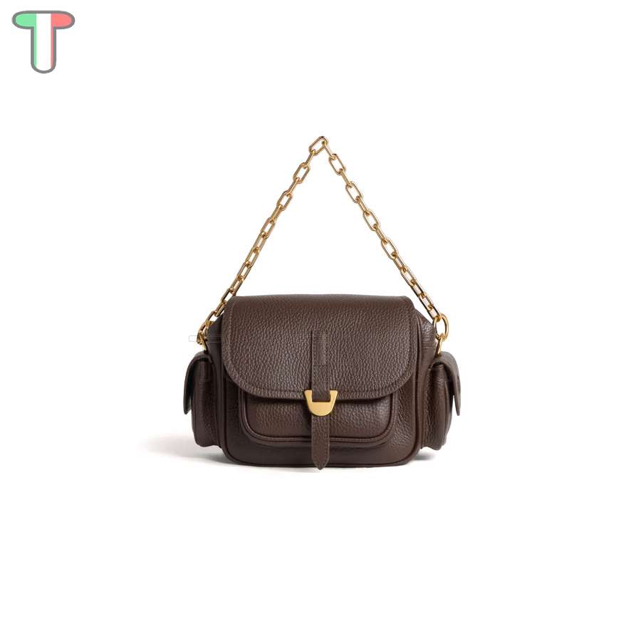 Coccinelle Campus Mini Brunette E1RFF550101W20