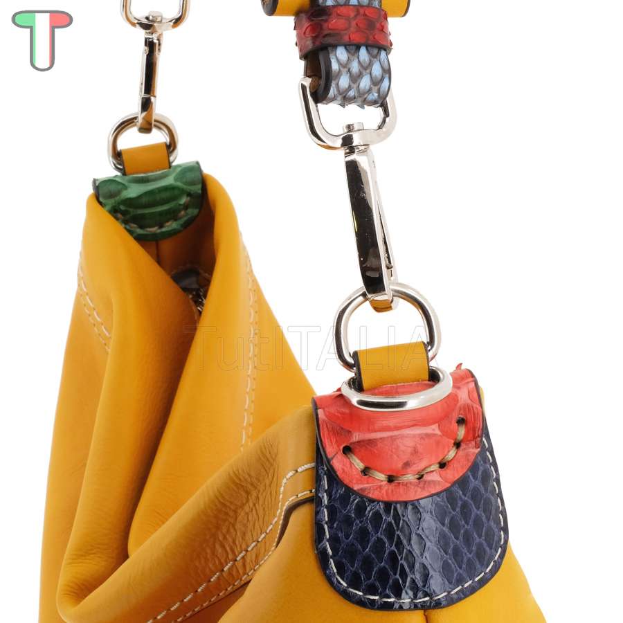 Sem Vaccaro Vacchetta Pitone Senape 237