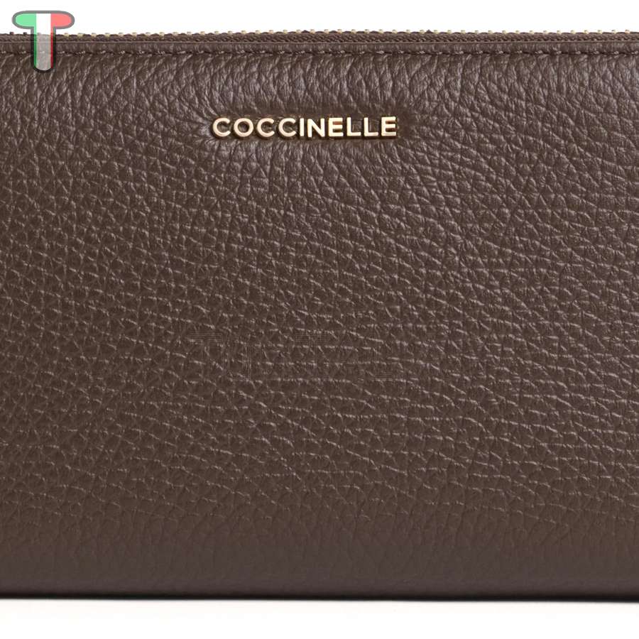Coccinelle Metallic Large Brunette E2MW5113201W20