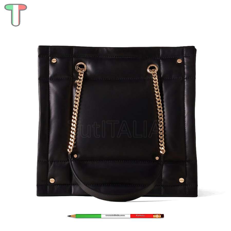Borbonese Borsa a spalla Reverse Medium Nero 924674F29100
