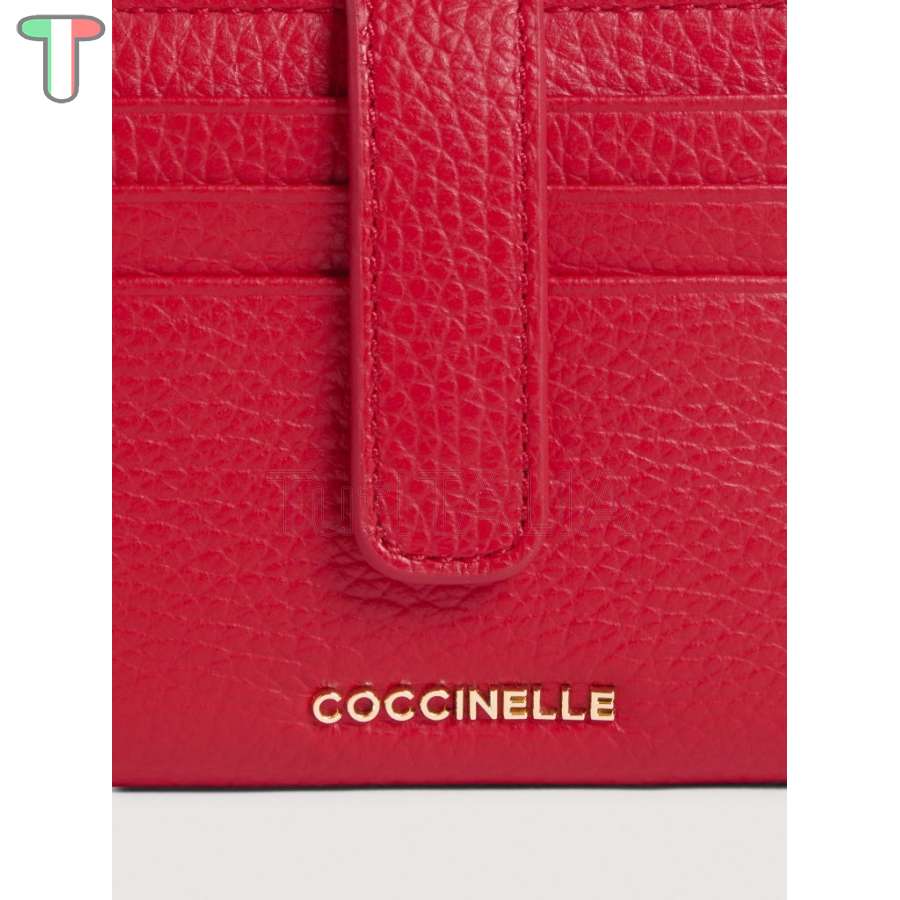Coccinelle Metallic Medium Scarlet E2MW511F701_R02