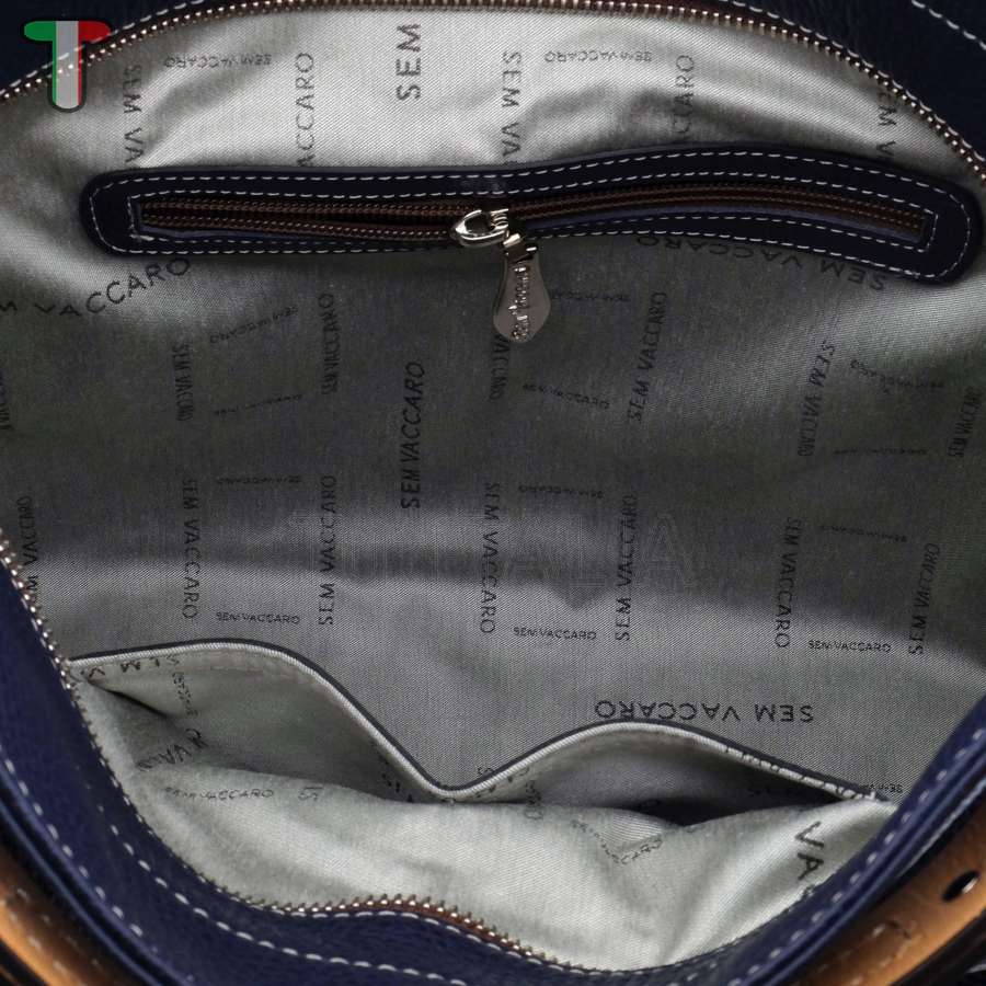 Sem Vaccaro Alce Pitone Blu 502