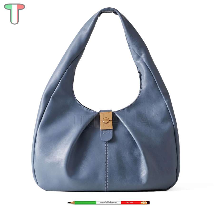 Borbonese Cortina Medium Blu/Portofino 923938455Y89