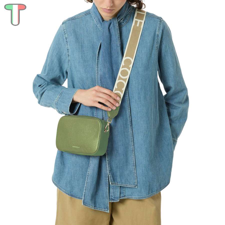 Coccinelle Tebe Small Guacamole E5MN555I101_G32