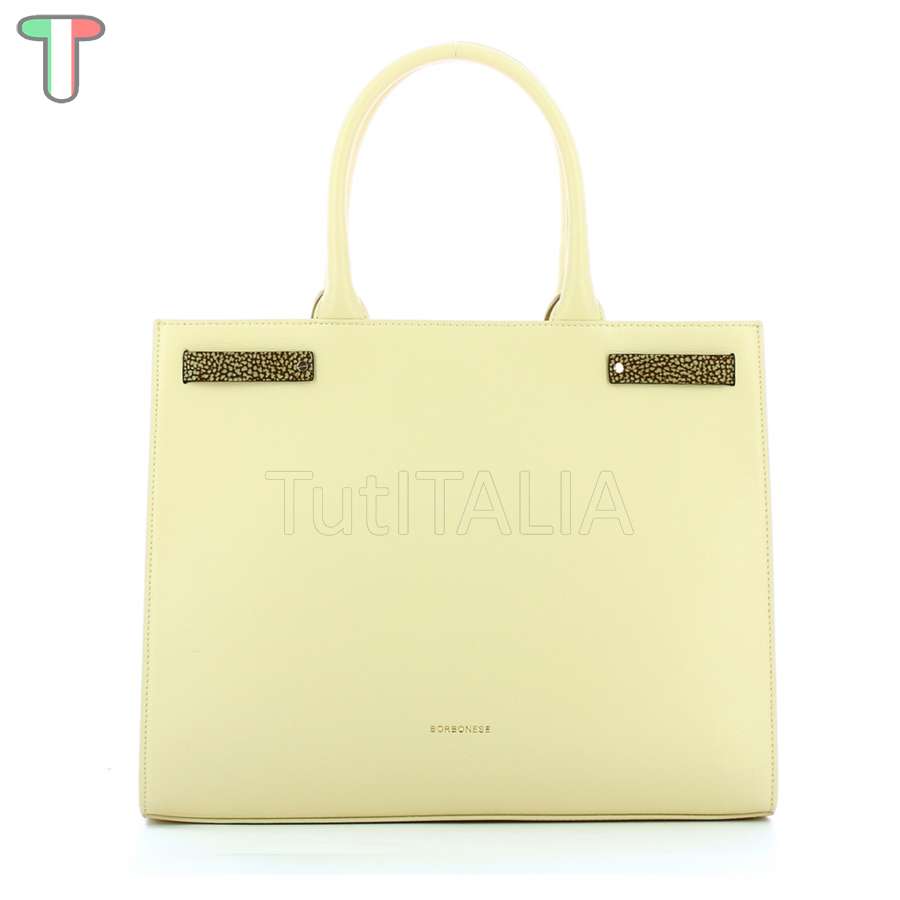 Borbonese Shopping Bag Out Of Office Butter 924642BB0Y90