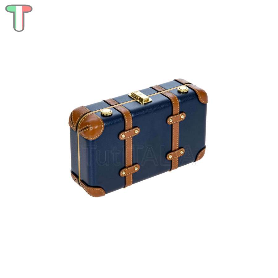 Bric's Bellagio Legacy BB608370.698 Blue/Tan