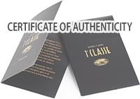 ALVIERO MARTINI CERTIFICATE OF AUTHENTICITY