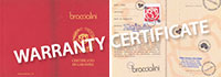 BRACCIALINI WARRANTY CERTIFICATE