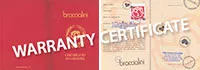 BRACCIALINI WARRANTY CERTIFICATE